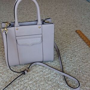 Rebecca Minkoff Mini MAB Tote - Tortora in pale lilac purple